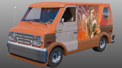 Finnick's van from Zootopia preview image